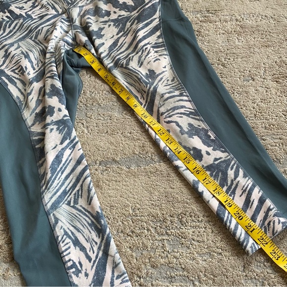 Adidas x Zoe Saldana Primegreen AEROREADY 7/8 Tights Leggings Blue Oxide: 3X - Picture 5 of 12